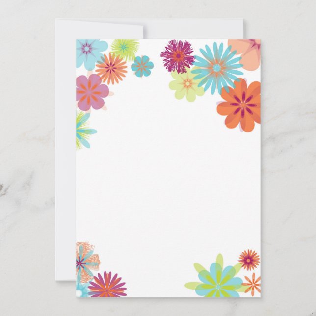 Flores Brillantes (Anverso)