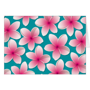 Flores brillantes de Frangipani/ Plumeria