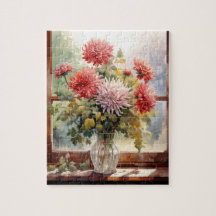 Flores Caídas Crisantemos Rompecabezas 110 Pcs. 20