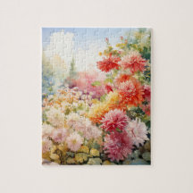 Flores Caídas Crisantemos Rompecabezas 110 Pcs. 20