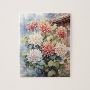 Flores Caídas Crisantemos Rompecabezas 110 Pcs. 20