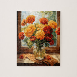 Flores Caídas Rompecabezas Marigold 110 Pcs. 20,3 