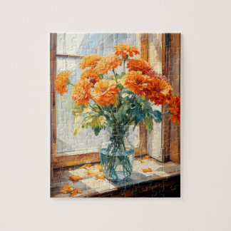 Flores Caídas Rompecabezas Marigold 110 Pcs. 20,3 