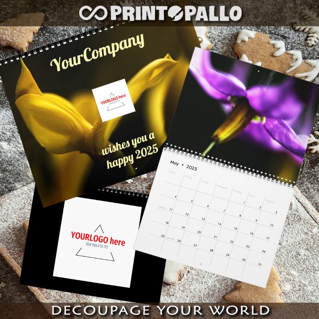 Flores caprichosas soñadoras calendario personaliz (Subido por el creador)