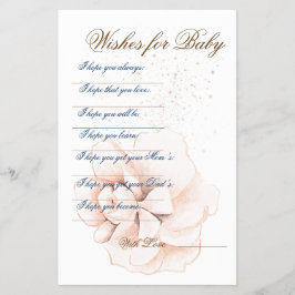 Flores caprichosas: Volante de acuarela elegante