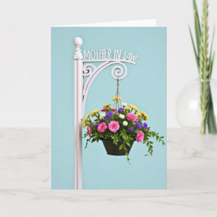 Flores Colgantes Tarjeta de Mamá