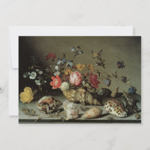 Flores, Conchas e Insectos Balthasar van der Ast
