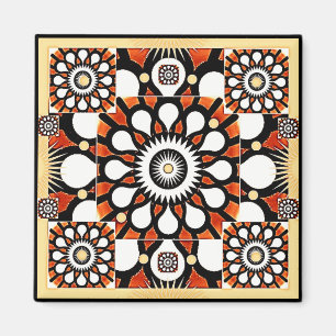 Flores cósmicas en imán