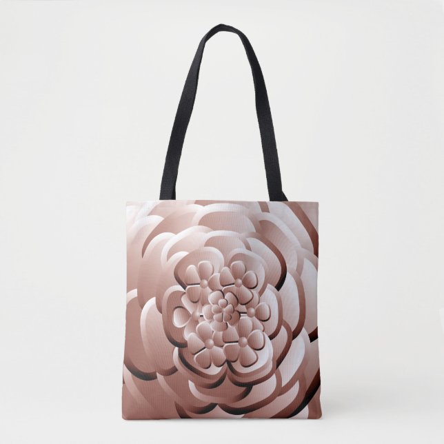 Flores cromadas - Bolsa de cobre para la tota (Anverso)