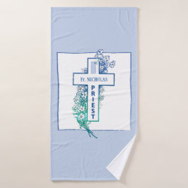 Flores cruzadas sacerdotales personalizadas