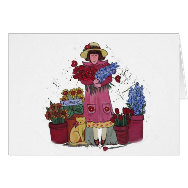 Flores cualquier persona (Anverso (Horizontal))