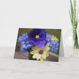 Flores: cualquier tarjeta de ocasión