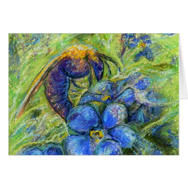 Flores de abeja y olvidadiza (Anverso (Horizontal))