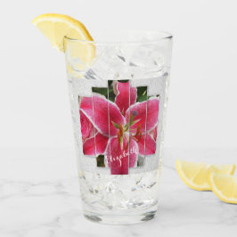 Flores de acuarela floral rosa elegante