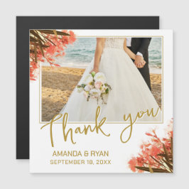 Flores de Adelfa Naranja Foto Gracias Boda 