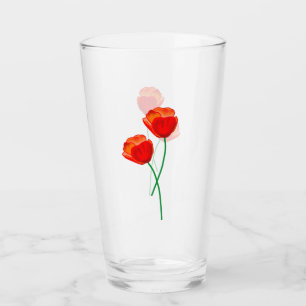 Flores de amapola roja