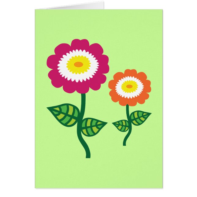 Flores de arte divertidas (Frente)