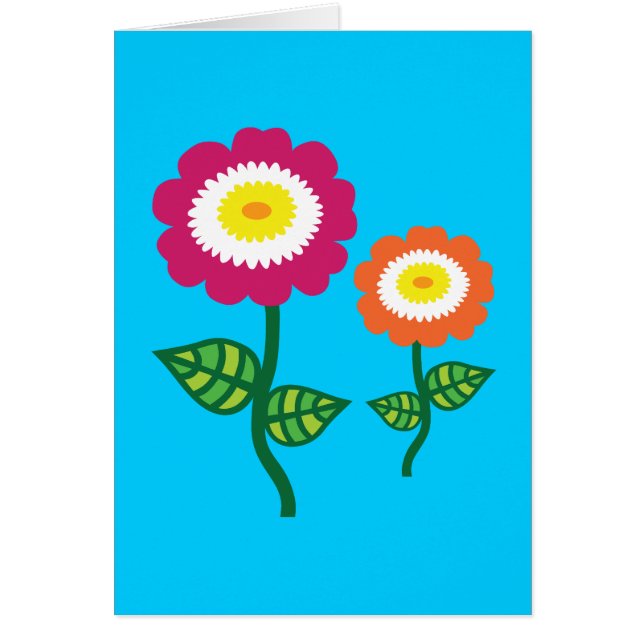 Flores de arte divertidas (Frente)