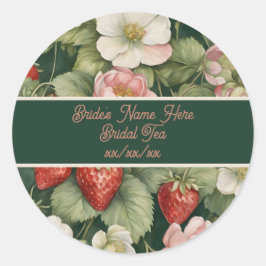 Flores de "Berry in Love" y Pegatinas de fresas