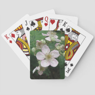 Flores de Blackberry jugando cartas