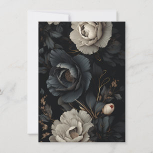 Flores de blanco y negro