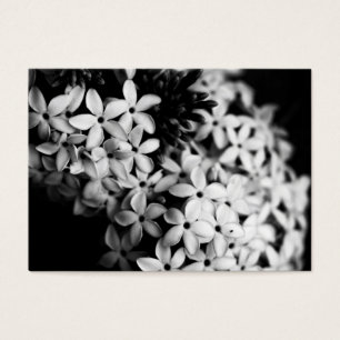 Flores de blanco y negro