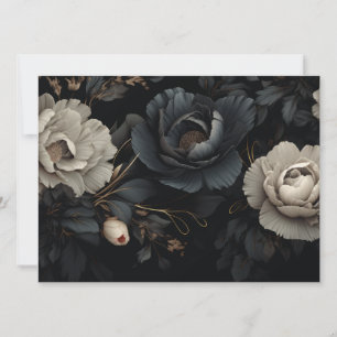 Flores de blanco y negro