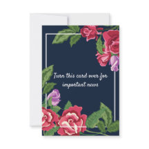 Flores de Boda Save The Date