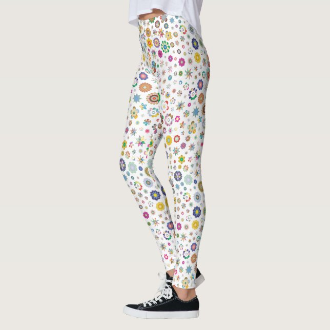 flores de bonito - leggings de colores (Izquierda)