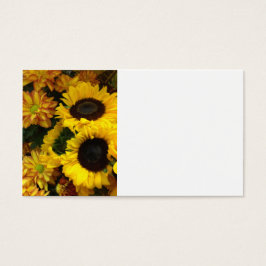 Flores de caída de girasol