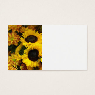Flores de caída de girasol