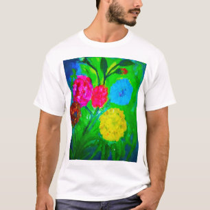 Flores de camisetas 