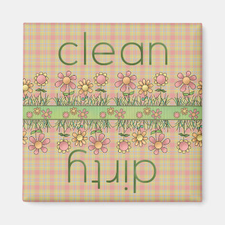 Flores de campo imán para lavavajillas