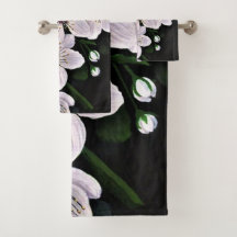 Flores De Cerezo Blanco En Acrílico