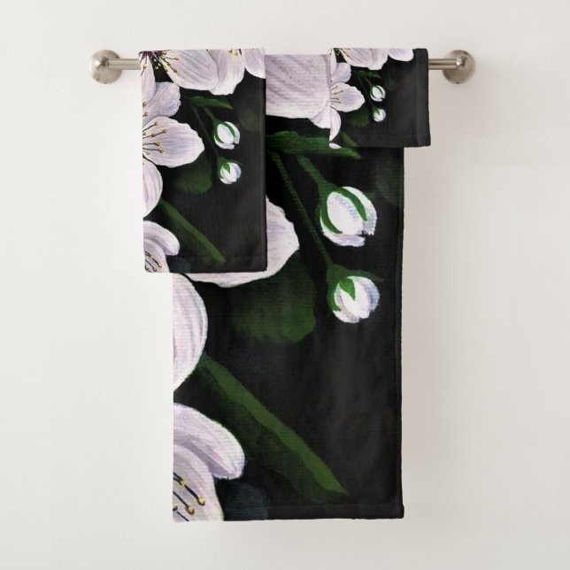 Flores De Cerezo Blanco En Acrílico (In situ)