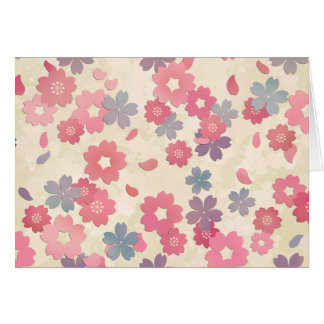 Flores de cerezo en colores pastel de Sakura