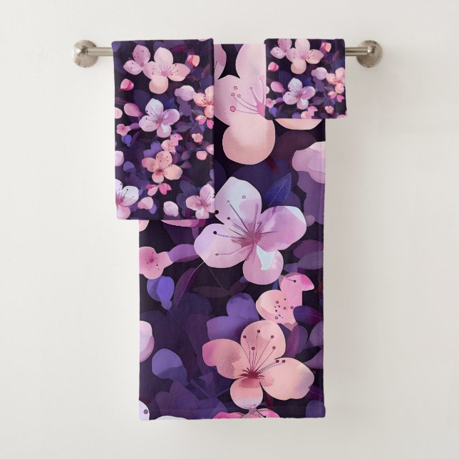 Flores de cerezo pintadas a mano (In situ)