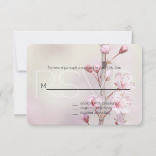 Flores de cerezo RSVP