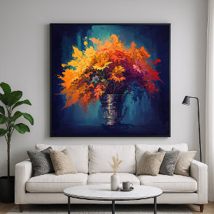 Flores de cítricos - Estilo de arte de vida aún pá