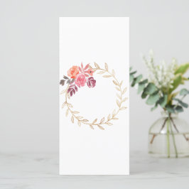 Flores de color de agua Flores de color de agua de