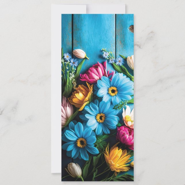 Flores de colores (Anverso)