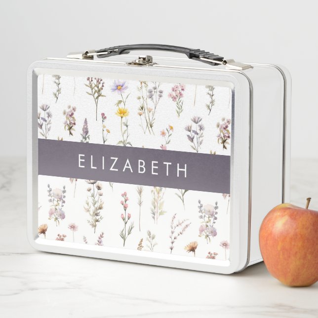 Flores de colores, flores silvestres, vegetación,  (In situ)