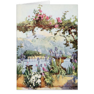 Flores de Como del lago