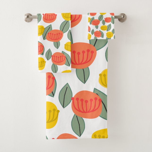 Flores de coral y oro (In situ)
