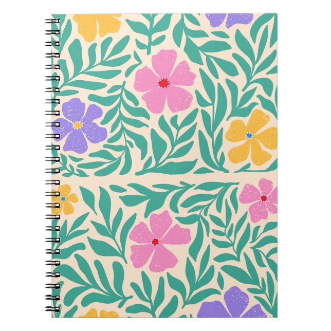 Flores de cuaderno (Frente)