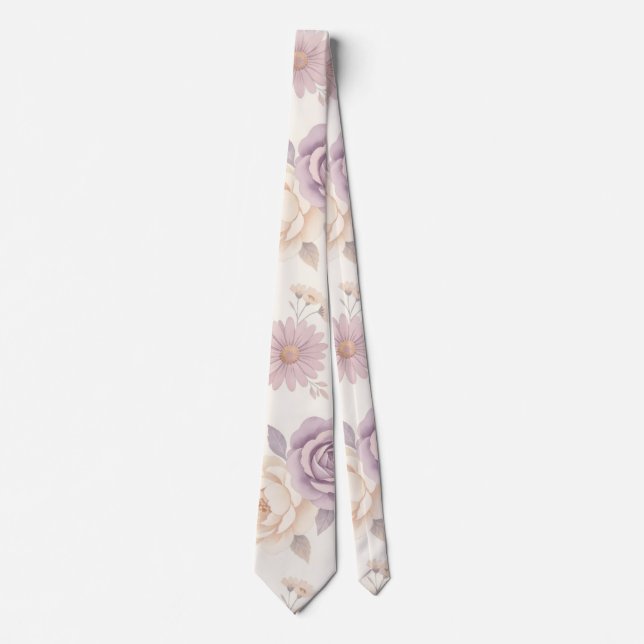 flores de diseño floral corbata (Anverso)