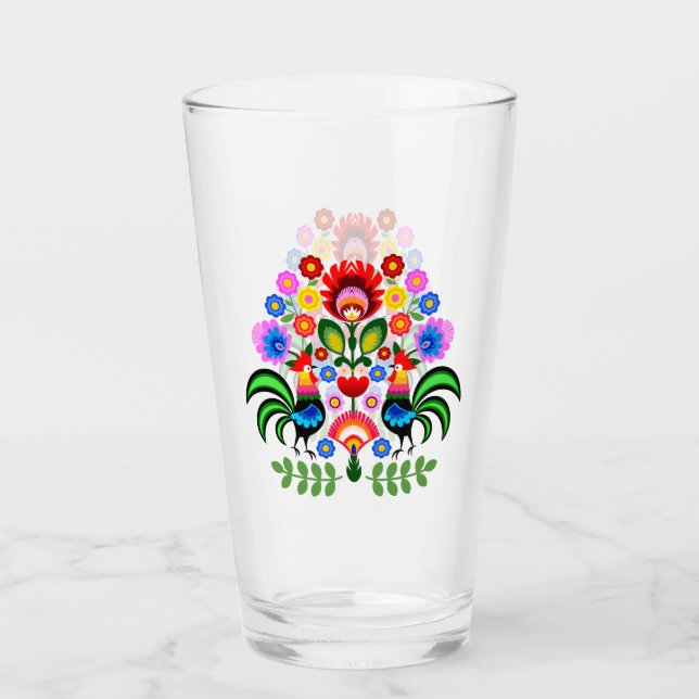 Flores de diseño polacas. (Anverso)