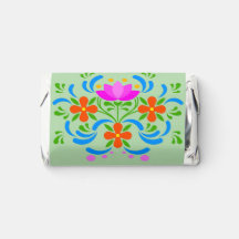 Flores de diseño polacas.
