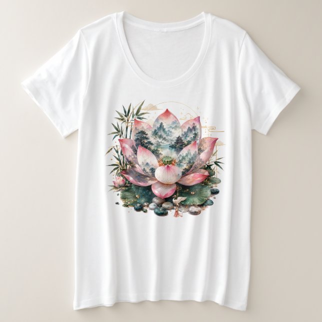 Flores de Doble Exposición de Fantasía (Anverso del diseño)