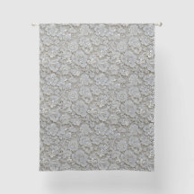 Flores de encaje blancas